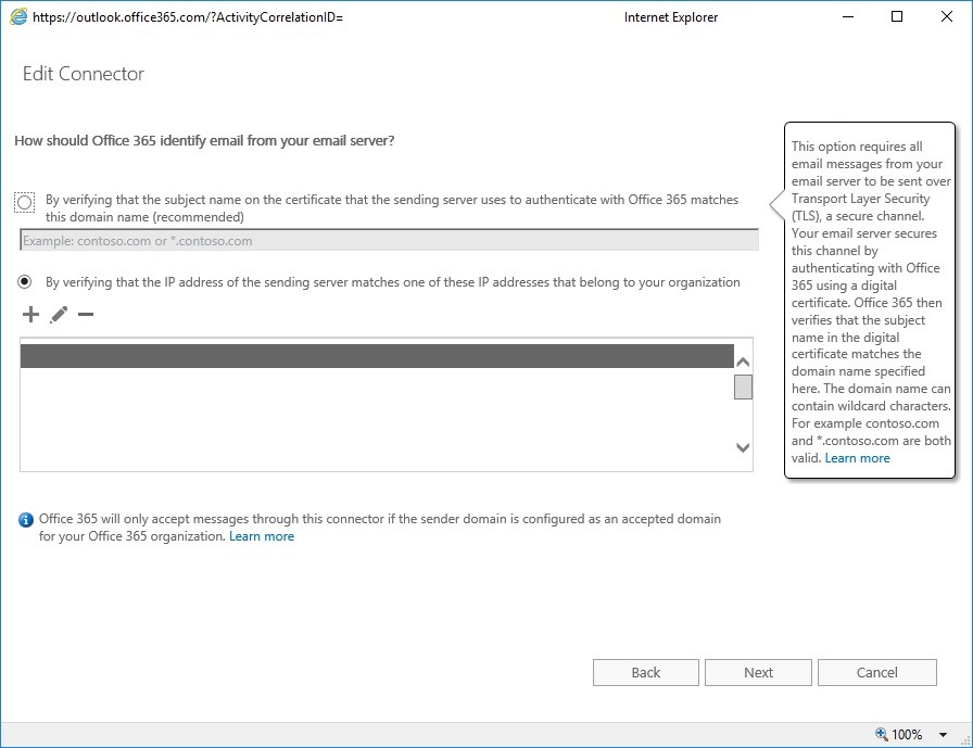 SMTP Settings Veeam Backup for Microsoft 365 Explorers User.