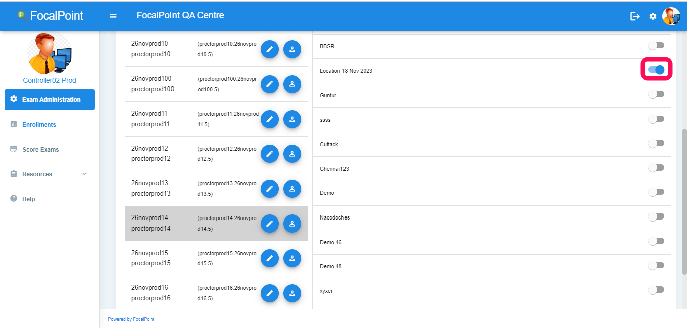 How to Assign Location to a Proctor FocalPoint Support Community