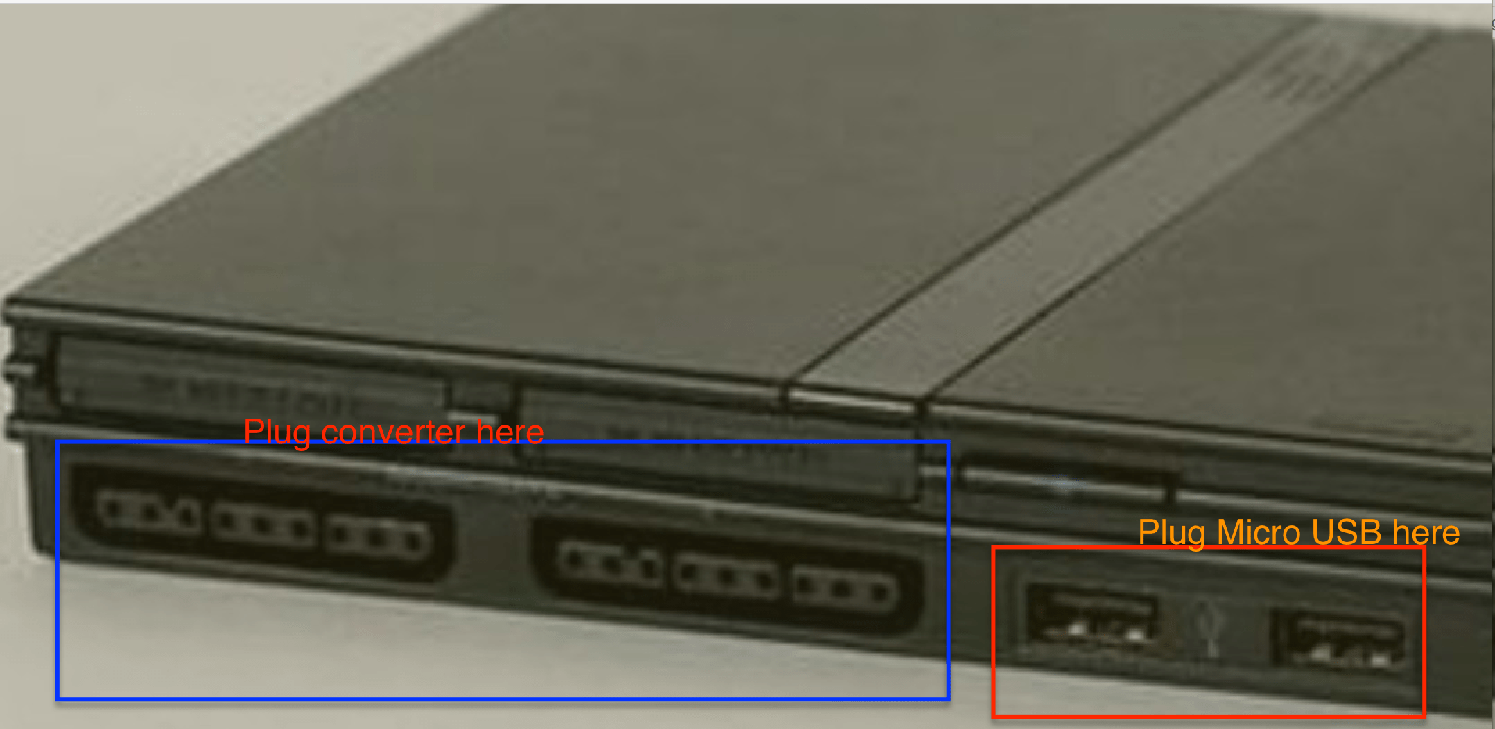 Brook PS2 converter not detecting on PS2 – Focus Attack LLC