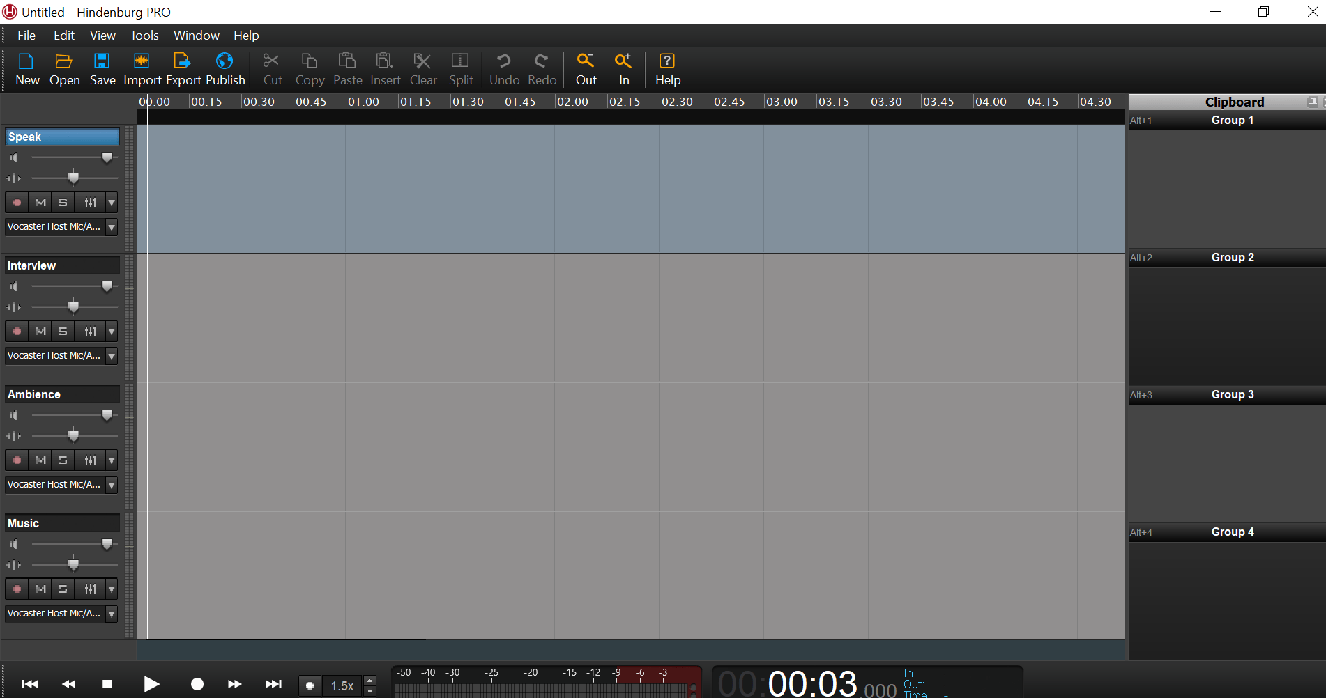 How to record audio using Hindenburg on Windows Focusrite
