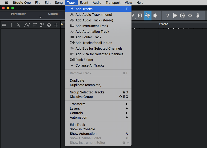 Studio One Setting up Audio Tracks for recording & monitoring