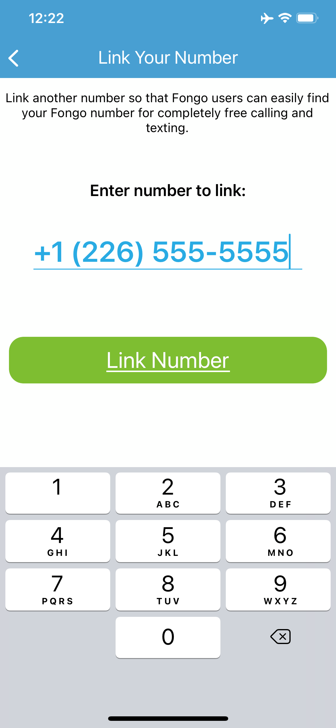 Link your cellular number to Fongo Fongo Support