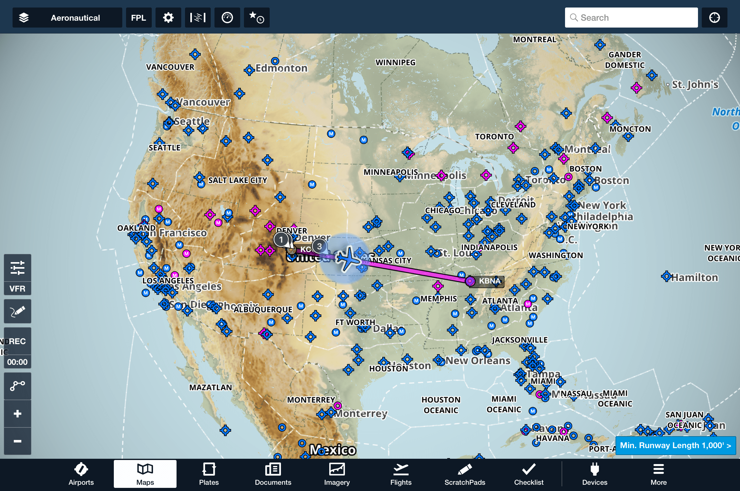 Is ForeFlight Mobile a moving map? ForeFlight Support