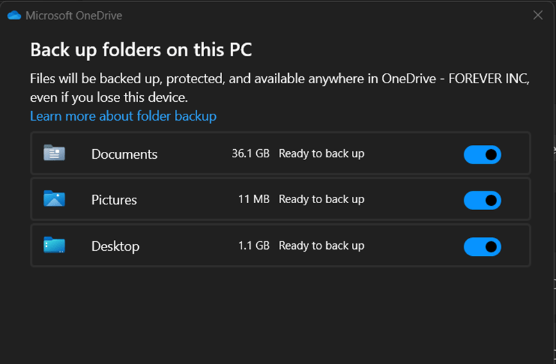 Working with OneDrive and FOREVER® Software Forever Help Center