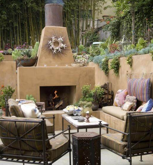 Calore2G Modular Outdoor Fireplace Kit Forno Bravo