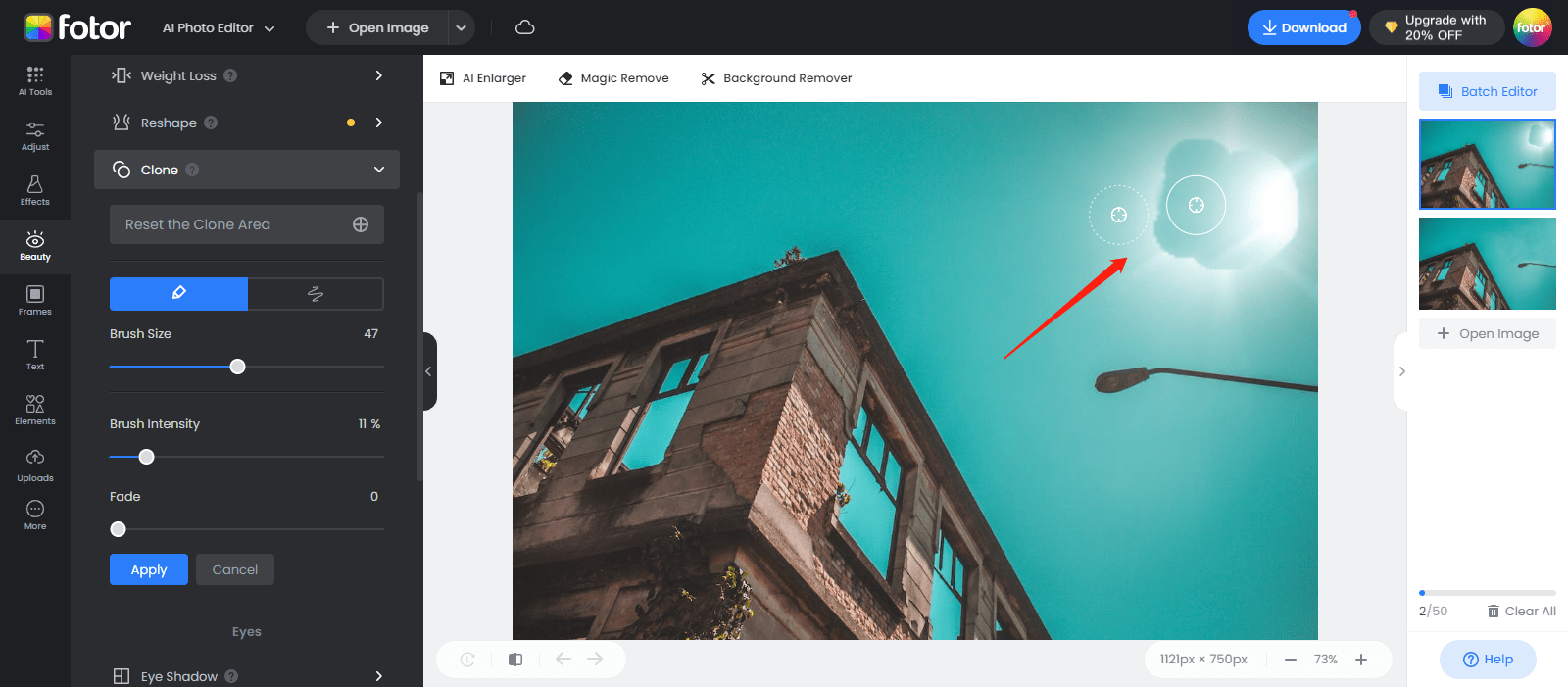 How to Remove Glare from a Photo? Fotor Help Center