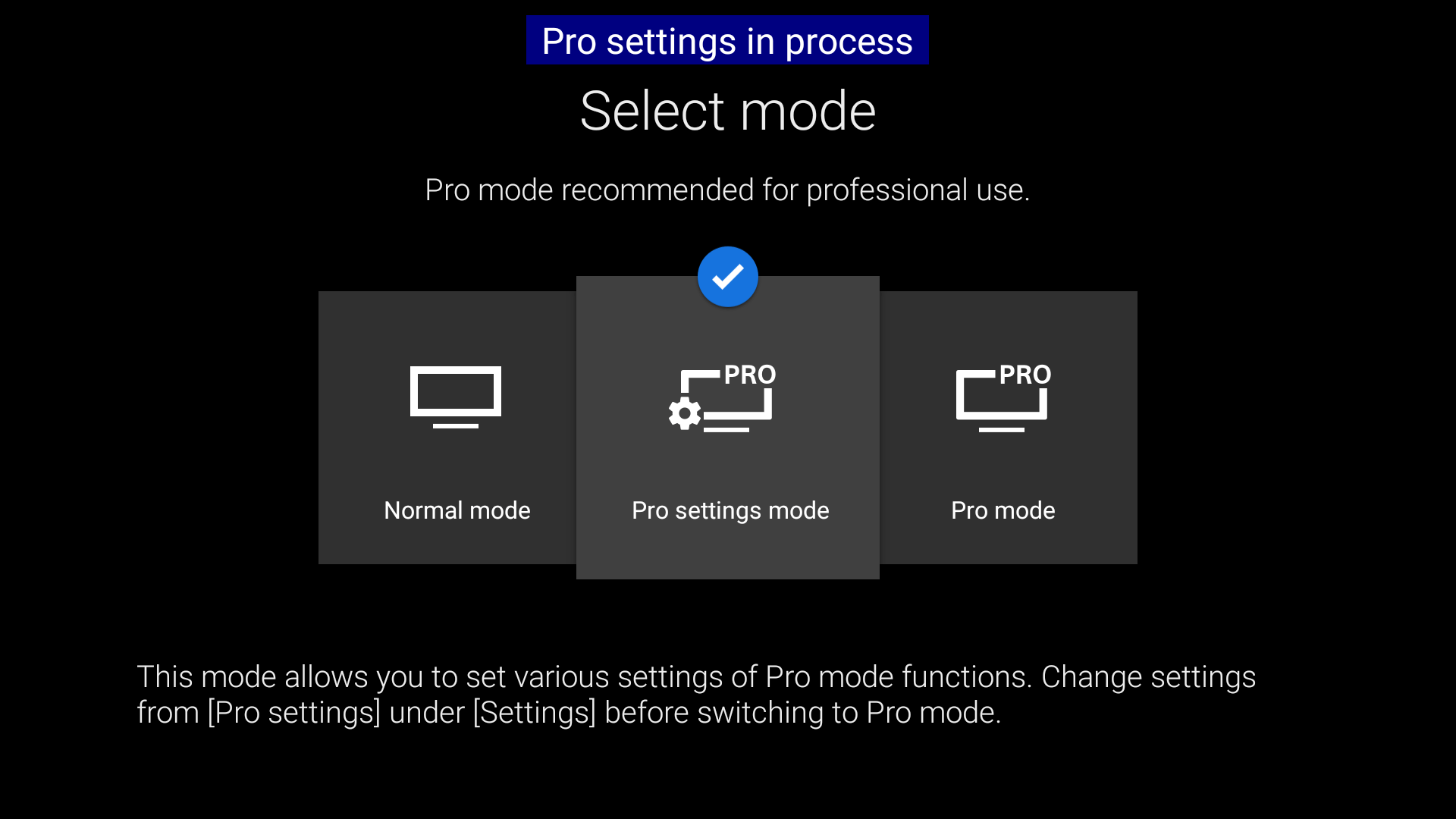 Sony BRAVIA Professional Displays FRAMR. Support