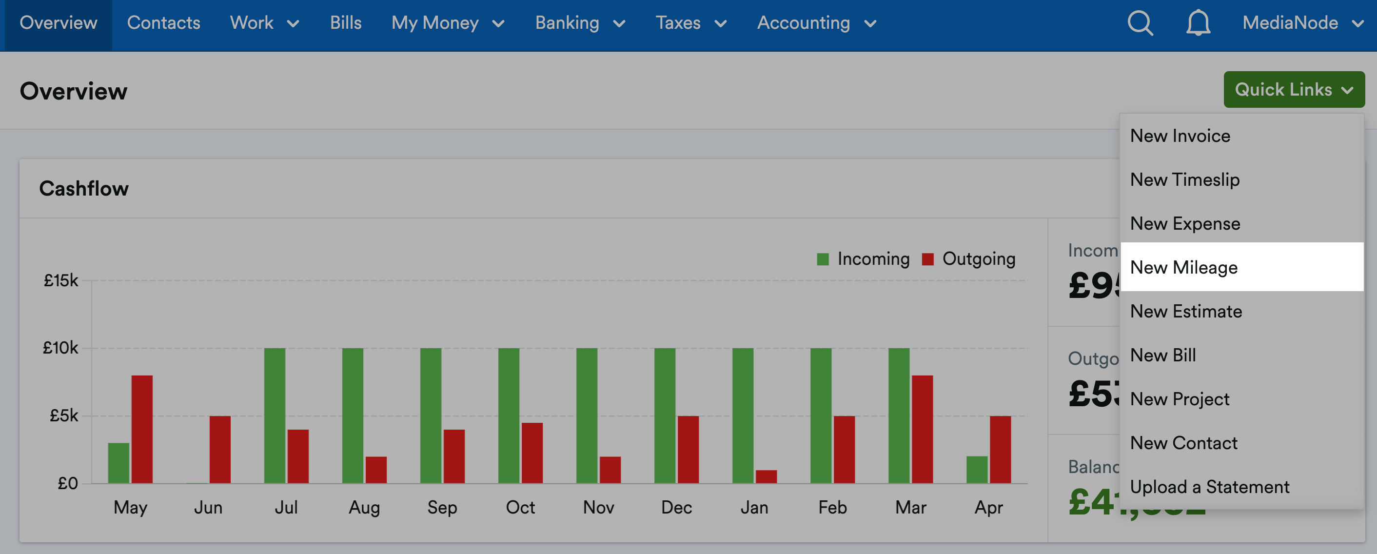 How to record a new mileage claim FreeAgent