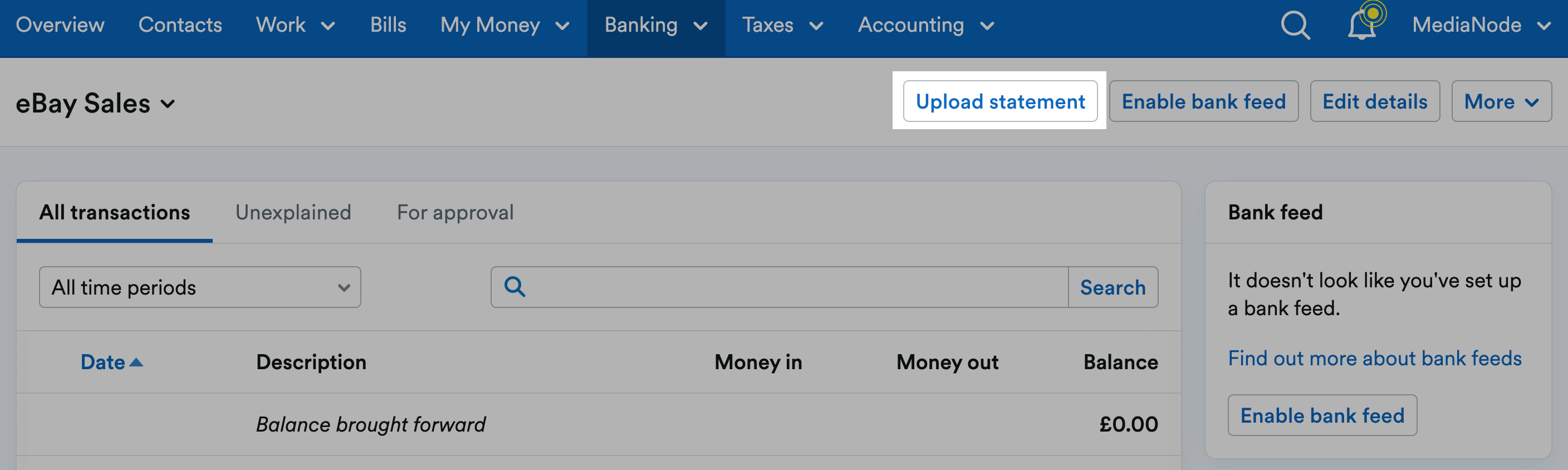 How to deal with eBay transactions FreeAgent
