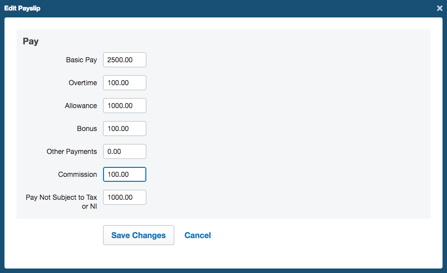 Pay & Deductions FreeAgent