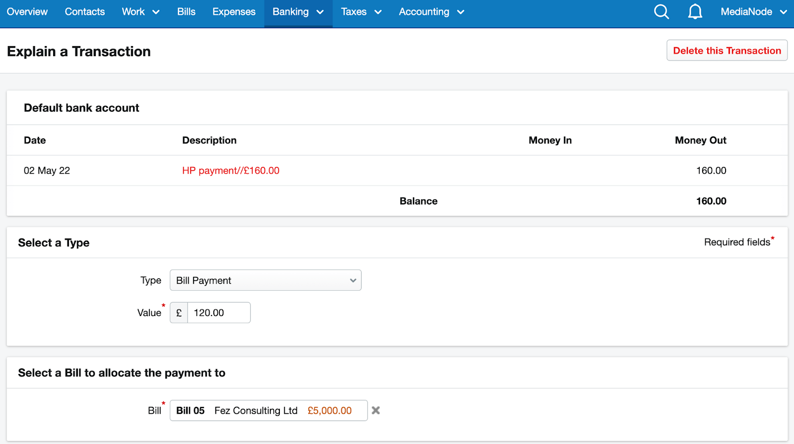 How to record an asset bought on hire purchase when using cash basis