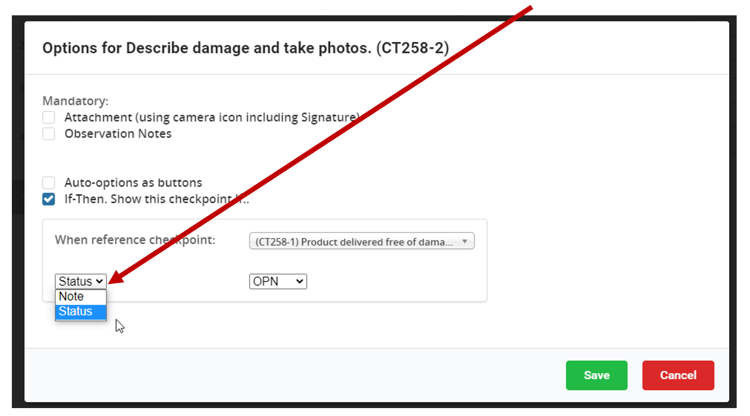 If/Then Checkpoint Logic FTQ360