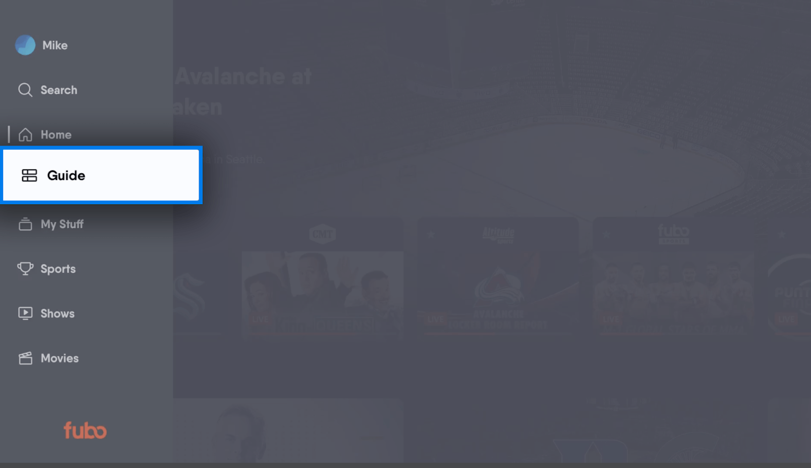 How do I use the Fubo channel guide? Help Centre