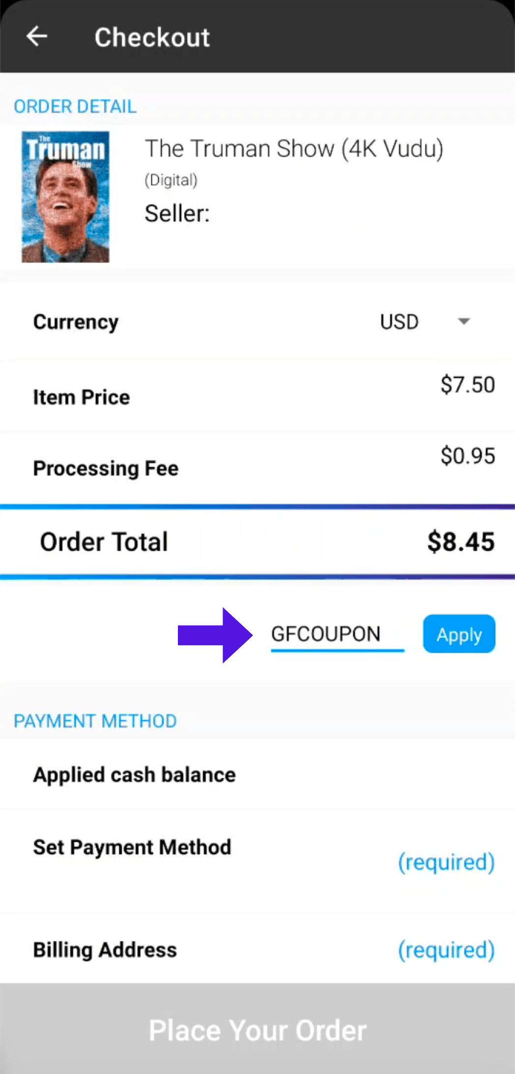 How to Apply a Discount Code Gameflip Help