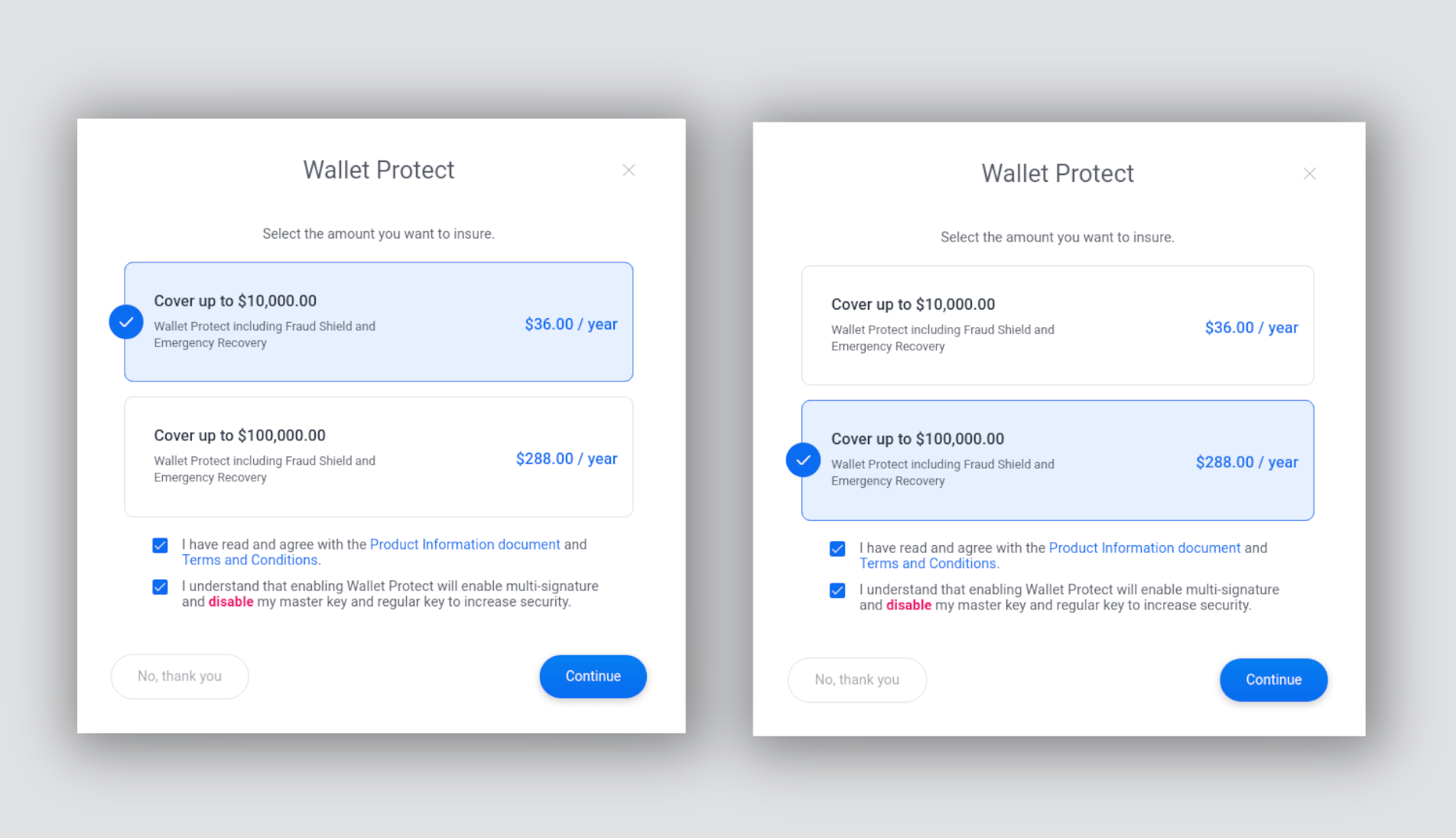 Wallet Protect GateHub Support