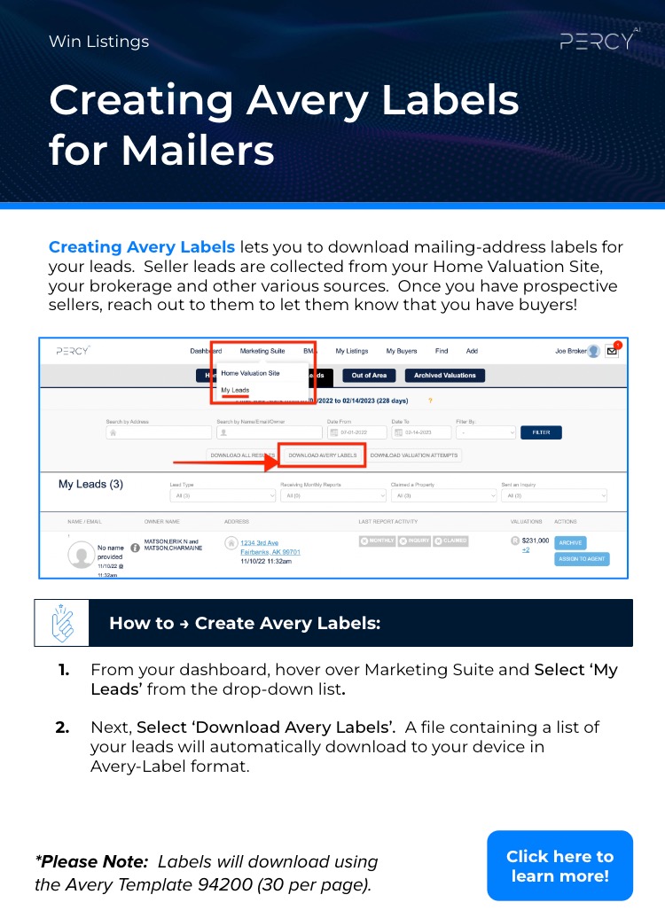 How to Create Avery Labels Buyside