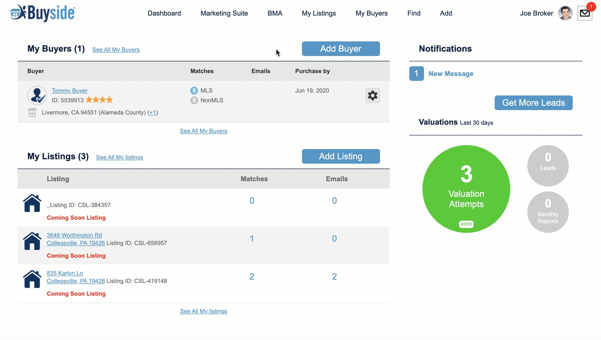 How to Create a BMA Buyside