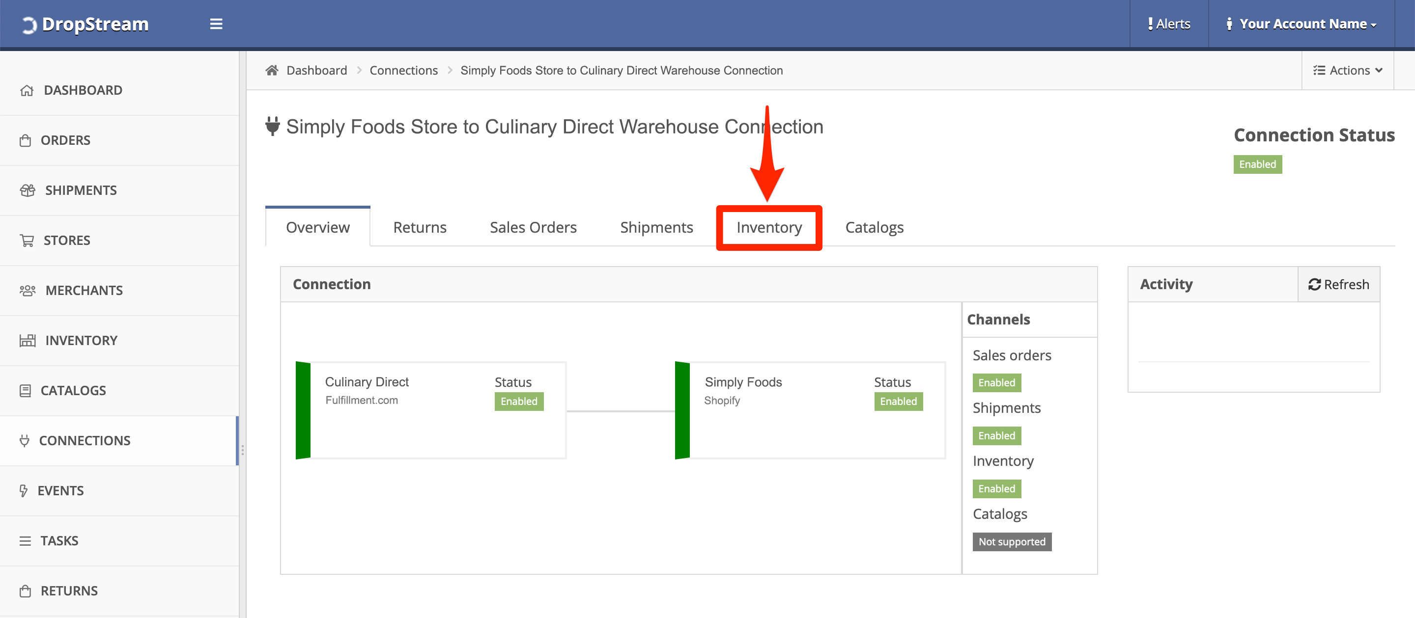 How Do I Update Inventory For All Products In A Store? DropStream