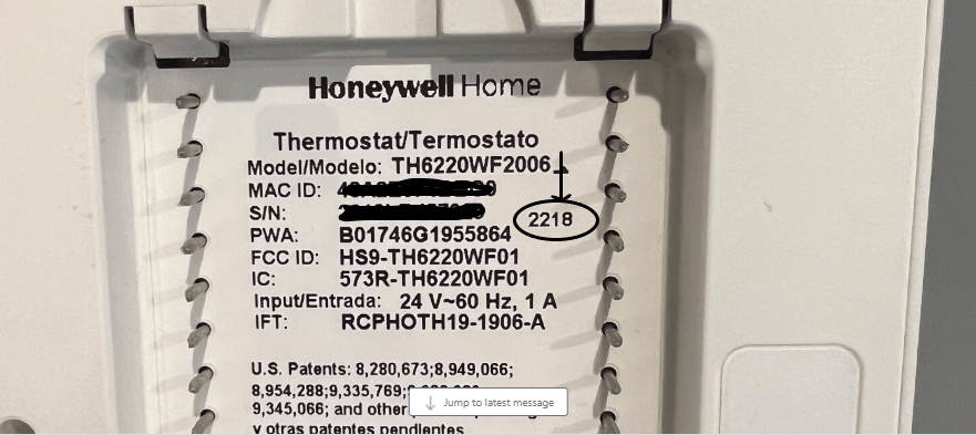 Emergency unlock code for Honeywell T6/T9 Pro Thermostat – Lynx