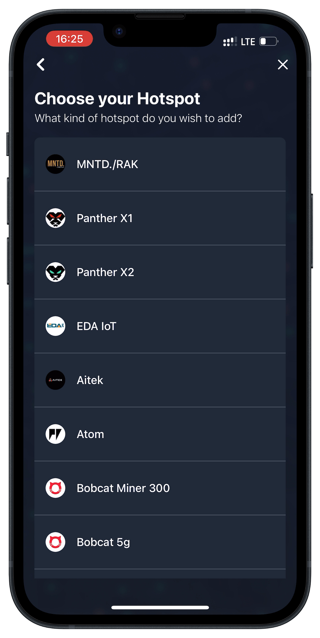 How to Onboard Your Hotspot MNTD.