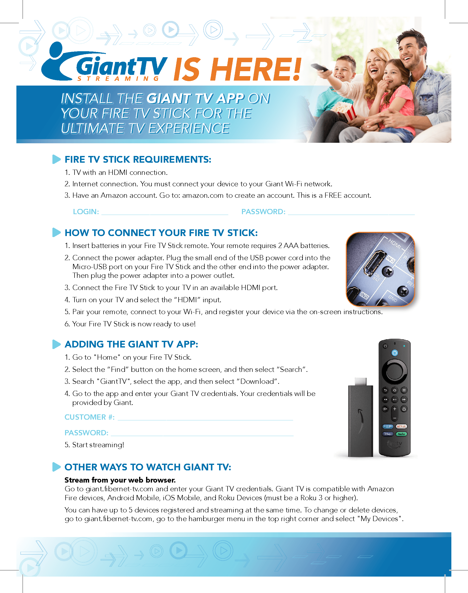 How to Install Giant TV on an Amazon Fire TV Stick JBN / Giant