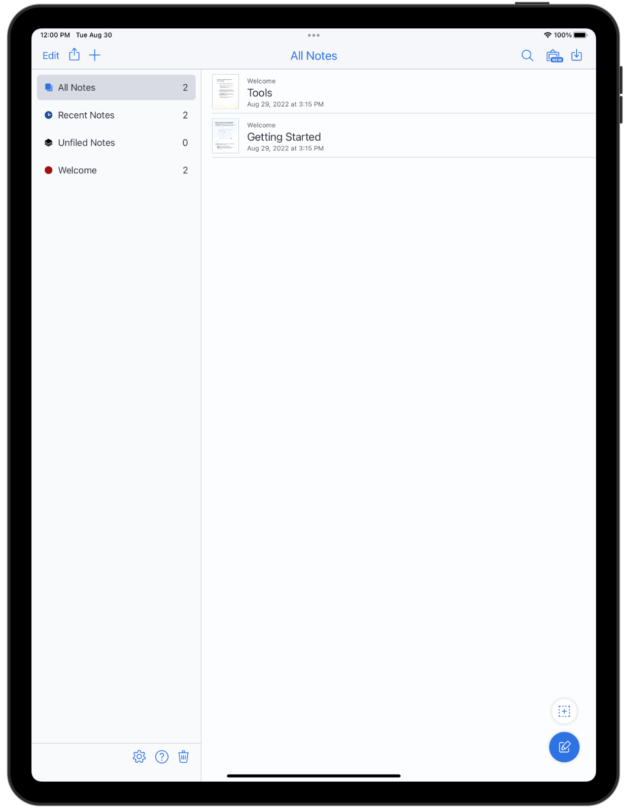 Getting Started with Notability Notability