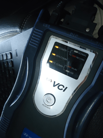 Three LEDs turn on VCI(VCI Firmware Update) – FAQ