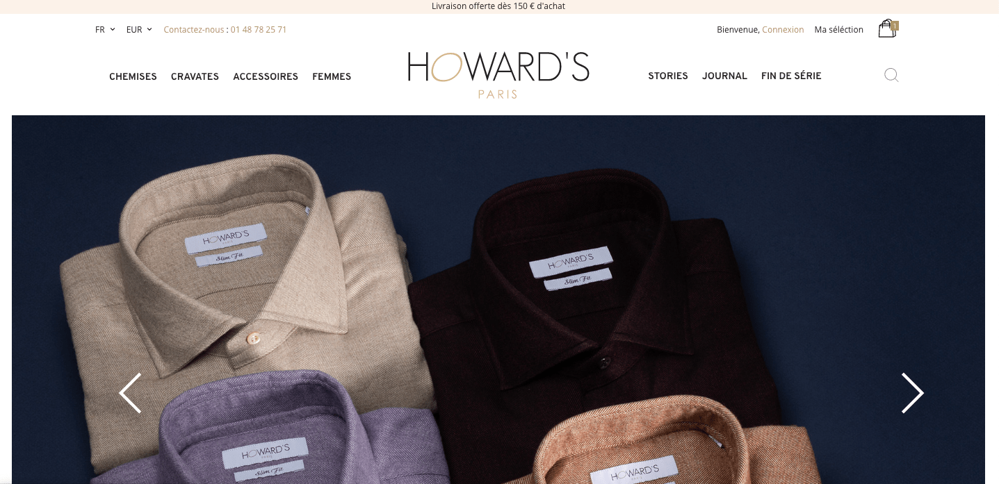 Utiliser son code cadeau Howards Centre d'Aide