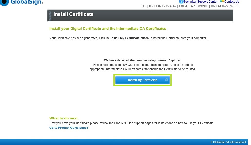 Download and Install Guide for Qualified Certificate for Electronic