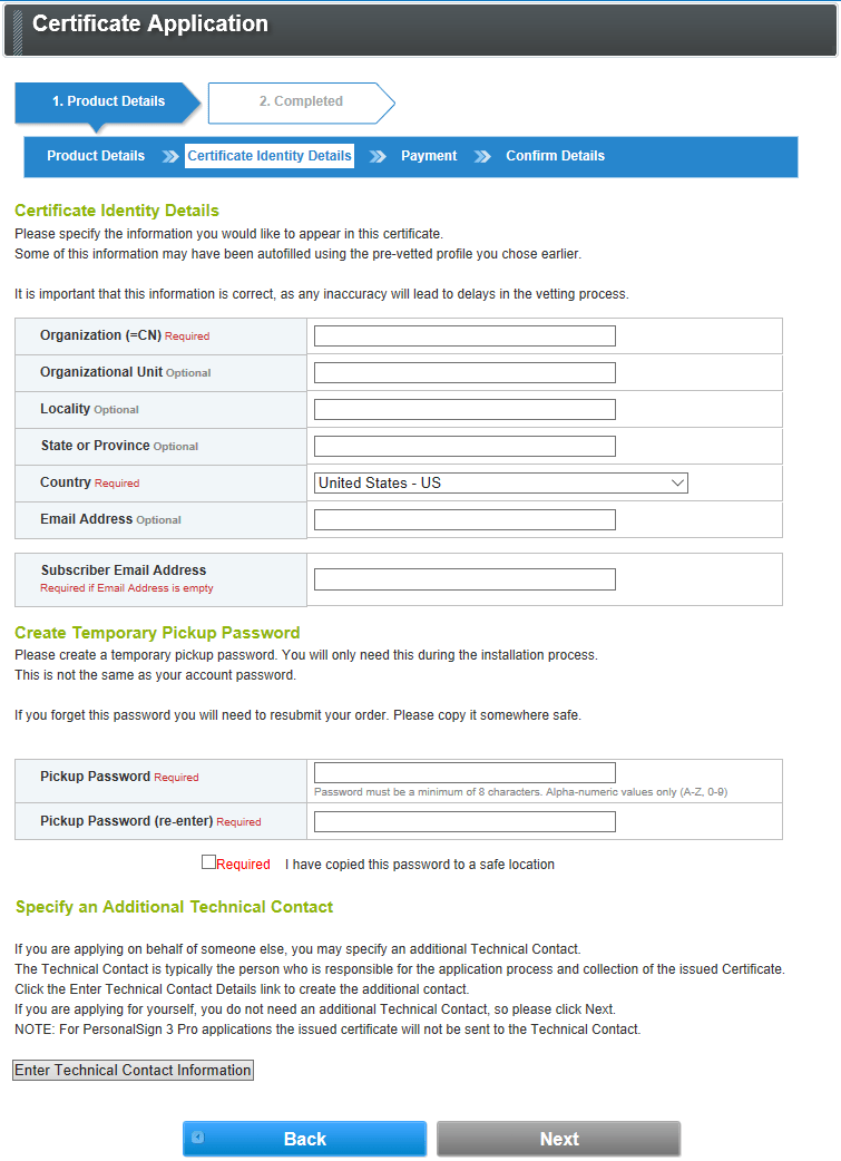 Ordering Overview Qualified Electronic Seal and Signature Ordering