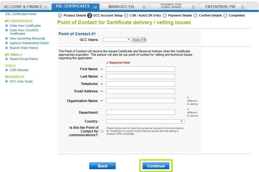 How to Order a New SSL Certificate How to Order a New SSL