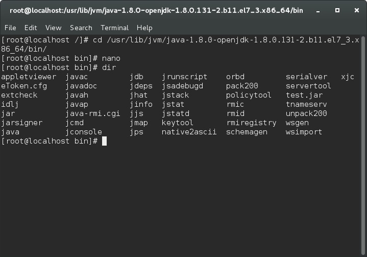 Token Based JAR Signing in Linux Environments Token Based JAR