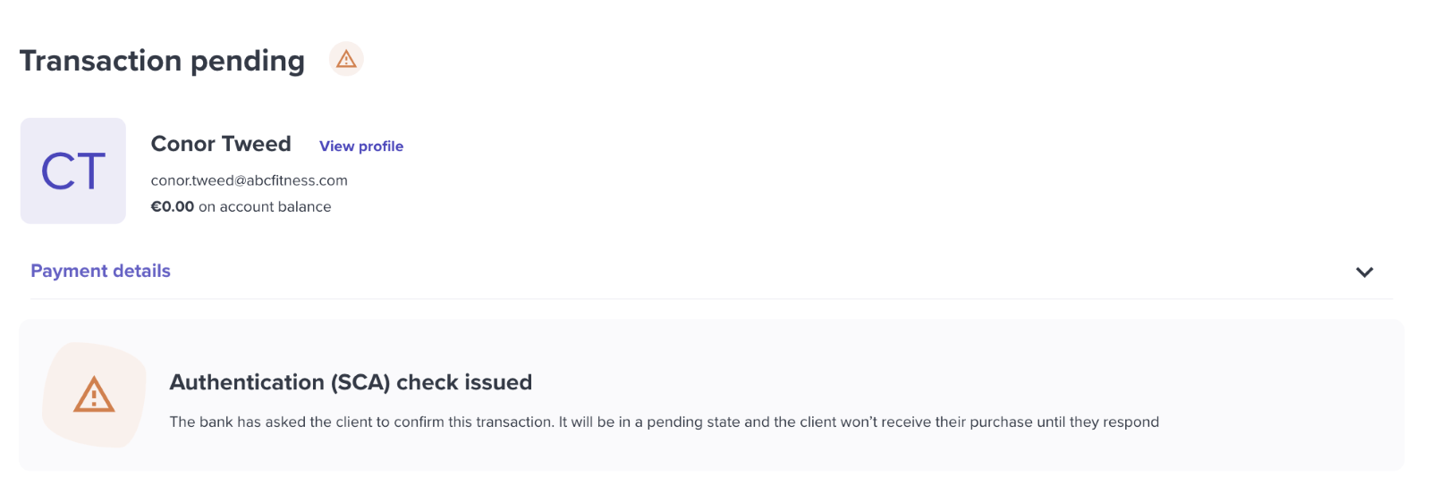 Cardholder Authentication 3D Secure Glofox