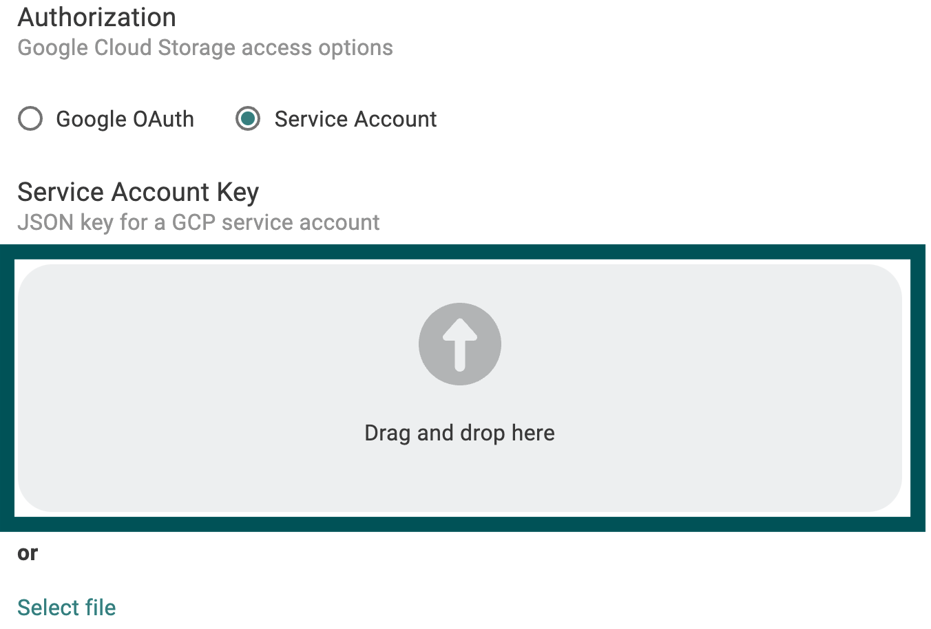 Google Cloud Storage (GCS) connection setup guide Crisp Knowledge Base