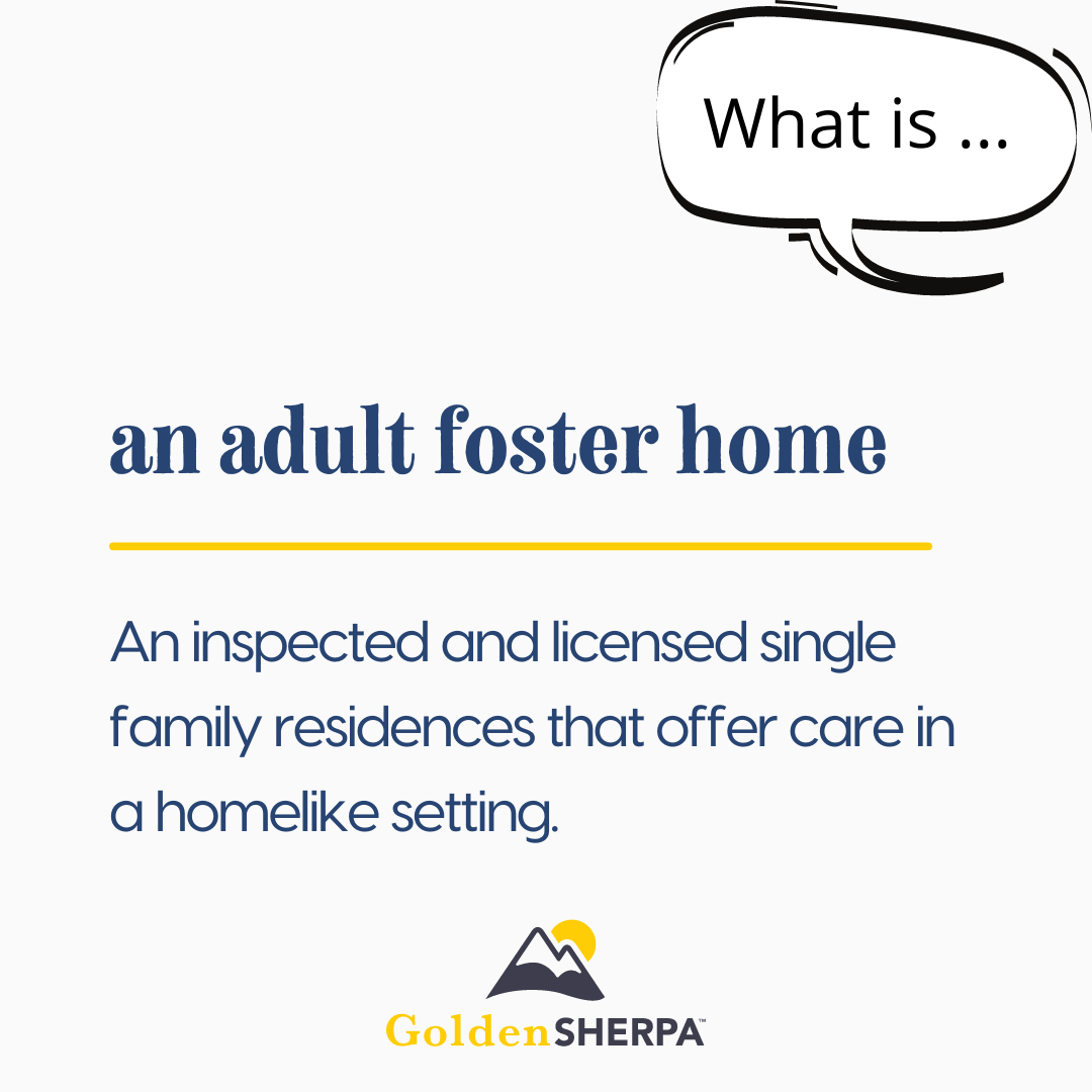 Define Adult Foster Home