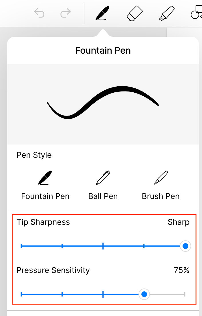 Write with the Pen tool GoodNotes Support