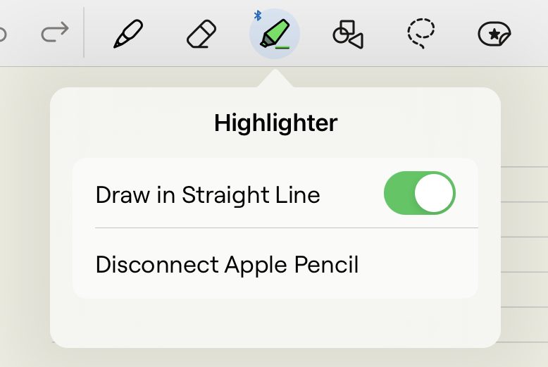 Highlighting with the Highlighter tool Goodnotes Support