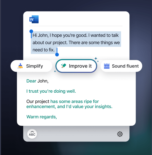 Introducing generative AI assistance on Grammarly for iPhone and iPad
