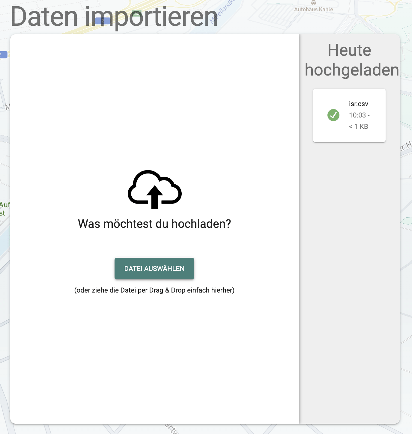Welche Funktionen bietet die NUNAV Courier Webseite? Graphmasters HilfeCenter