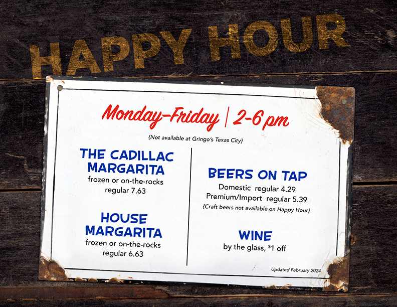 Do you have a happy hour? – Help Center