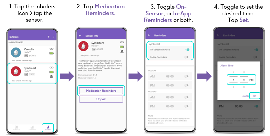 How do I set up medication reminders? – Hailie™ Help Center