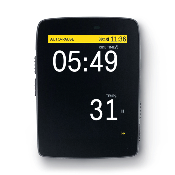 Karoo 1 Manual and Autopause modes Hammerhead