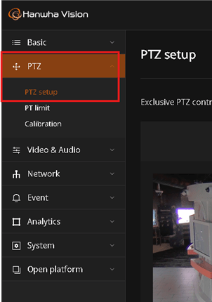 How to Configure PTZ Presets with Auto-Run follow-up action – Hanwha