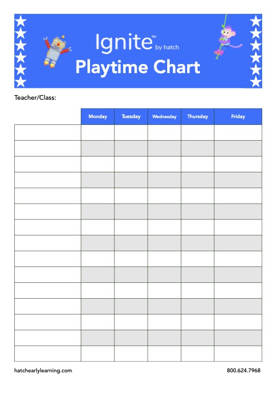 Ignite by Hatch™ Star Chart Hatch Support