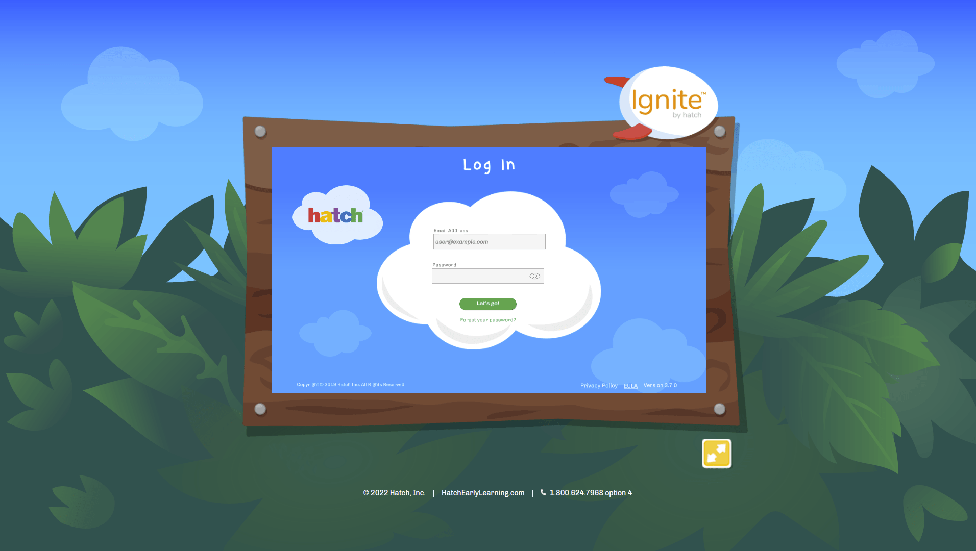 Using Ignite by Hatch™ via a  Browser Hatch Support