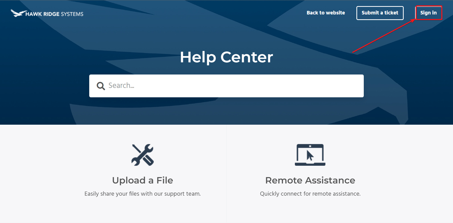 Hawk Ridge site Information Hawk Ridge Systems