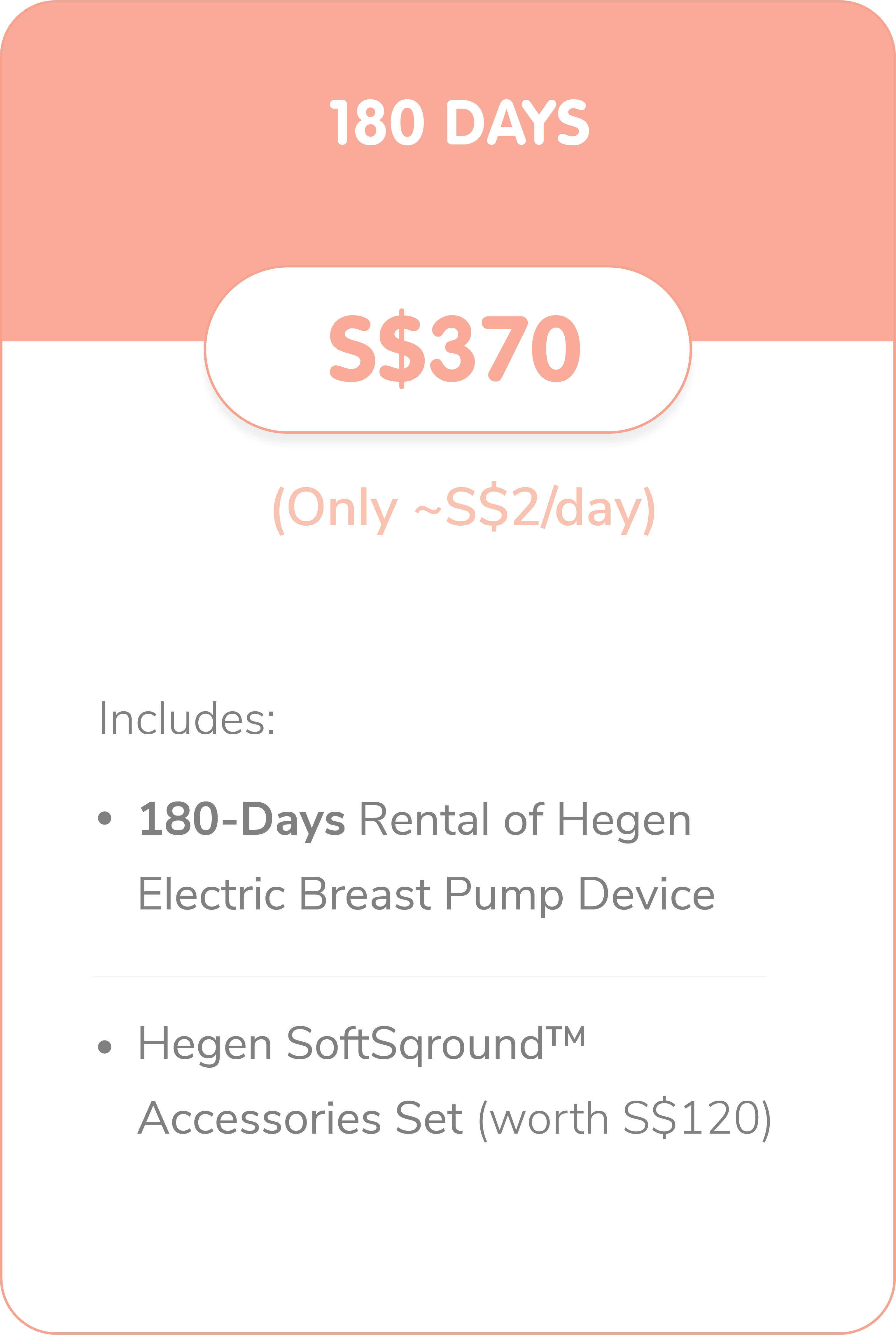 How much does it cost to rent the Hegen Electric Breast Pump (EBP)? Hegen
