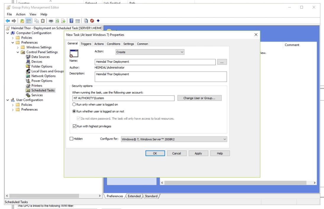Solved Gpo Scheduled Task Configuration Powershell