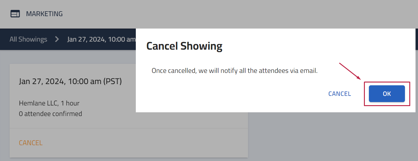 How can I cancel a rental showing? Hemlane Support Center