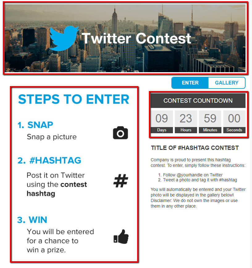 Template Overview Twitter Hashtag Template Heyo Support Portal